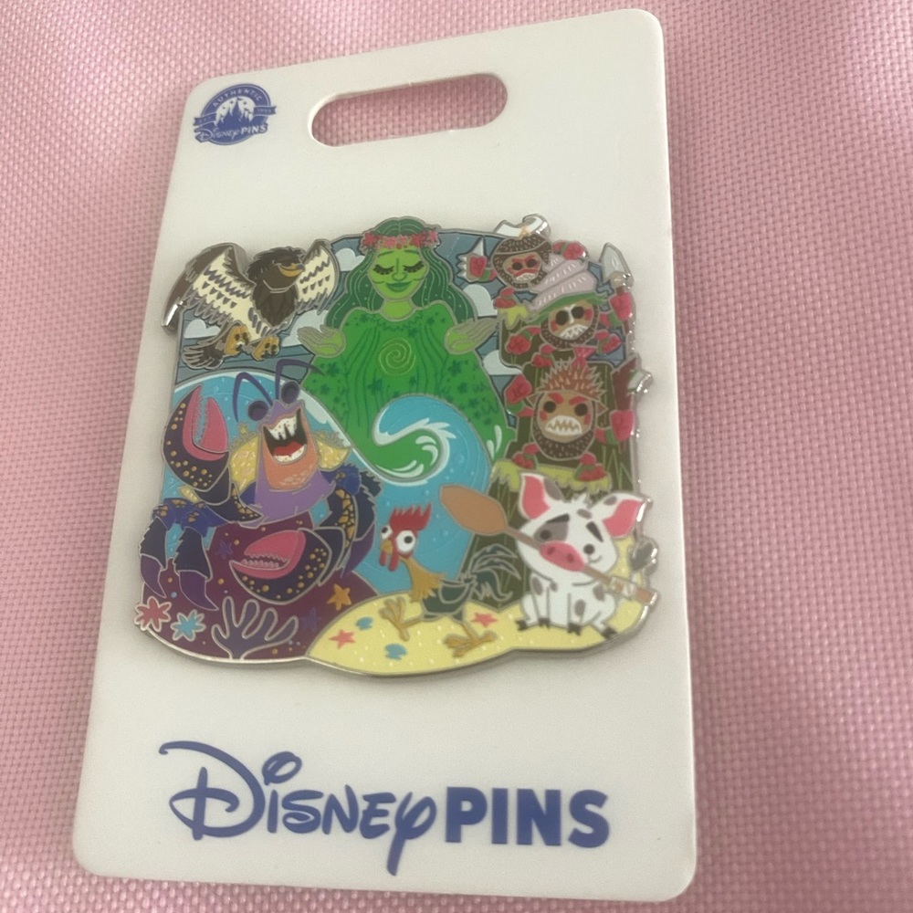 Disney supporting cast Moana pin